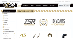 Desktop Screenshot of isrperformance.com