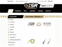 Tablet Screenshot of isrperformance.com
